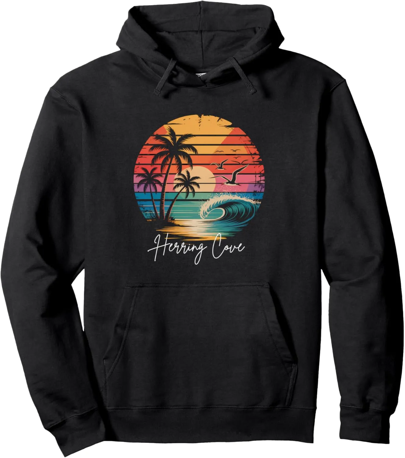 Kapalua Beach Tropical Vintage Souvenirs Men Women Pullover Hoodie