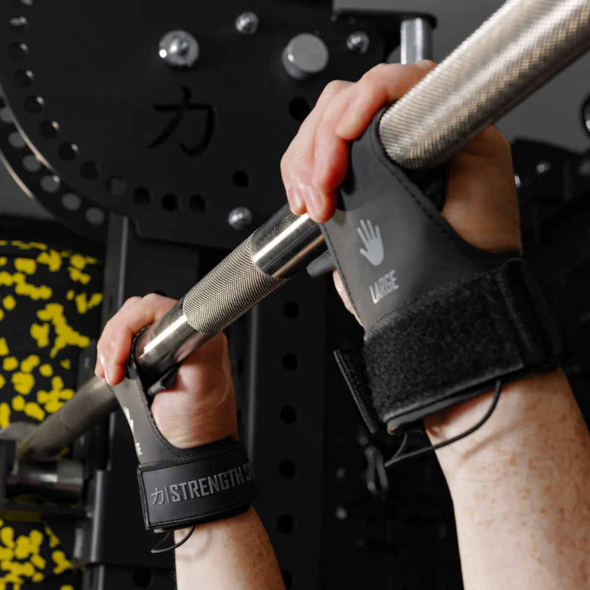 Kevlar Lifting Grips, Black