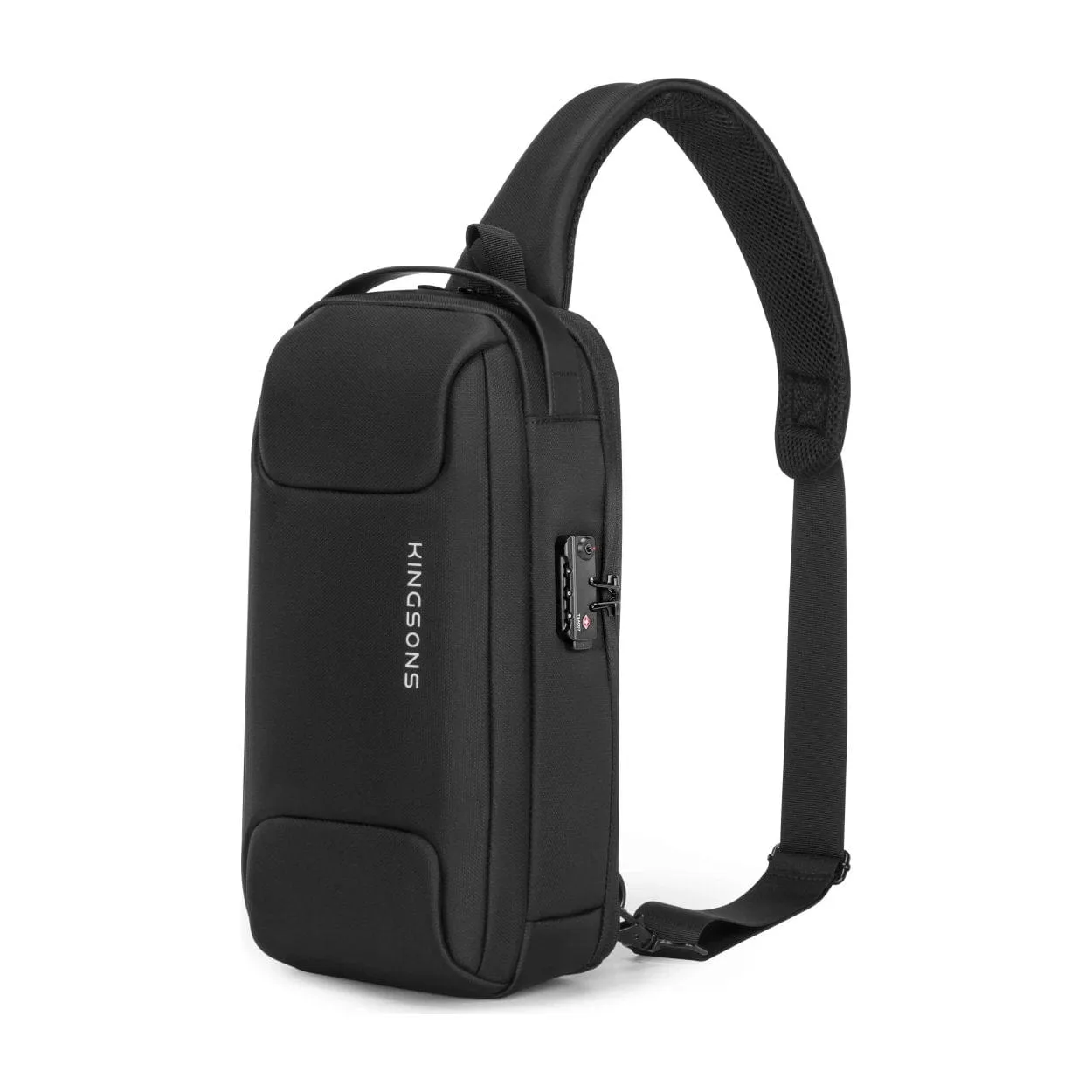 Kingsons Daily Smart Sling Bag Black KS3288W-A