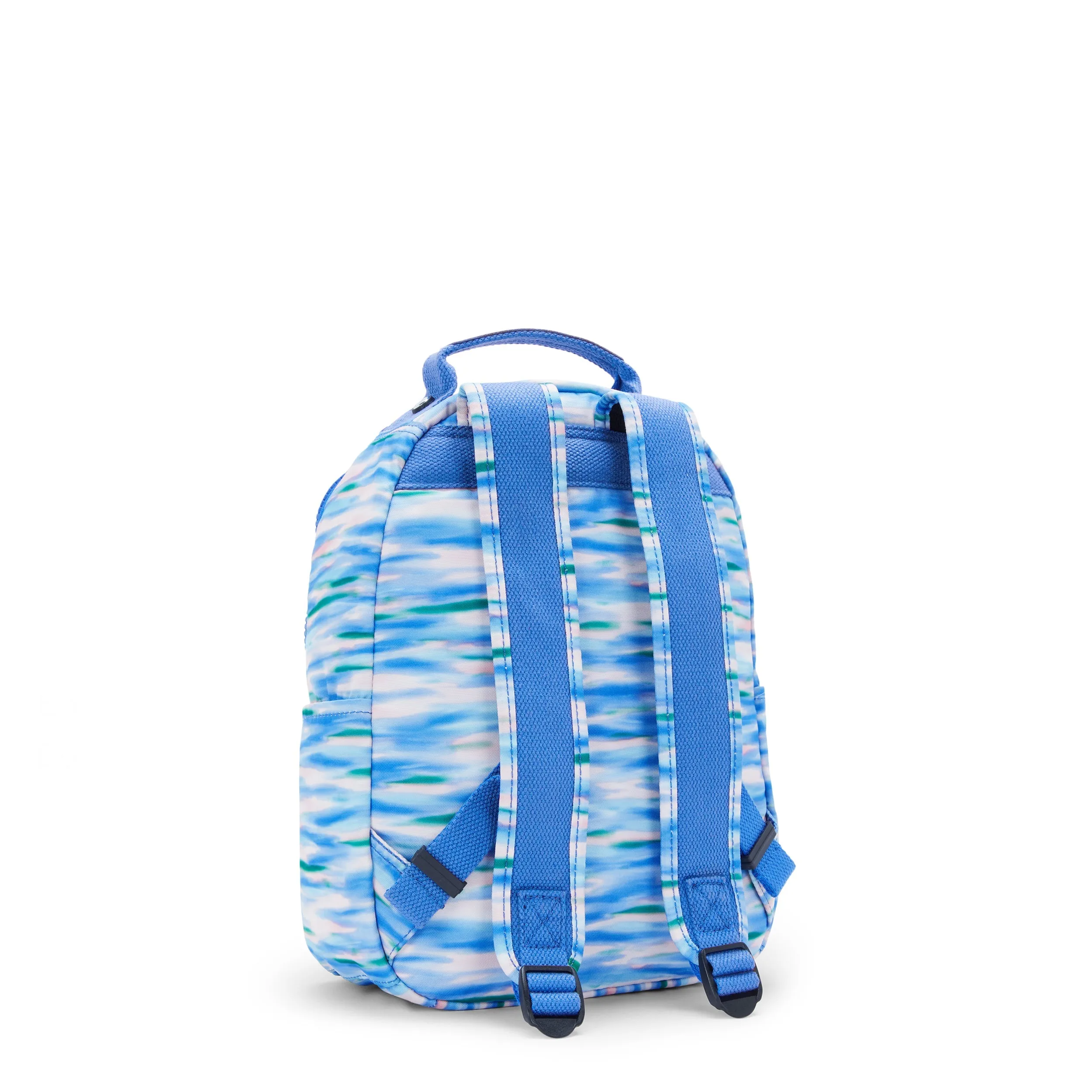 KIPLING-Seoul S-Small Backpack (With Laptop Protection)-Diluted Blue-I5611-TX9