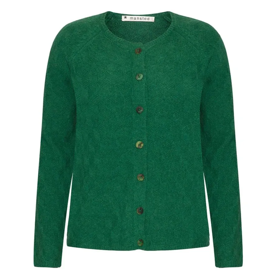 Koda Raglan Cardigan - Green
