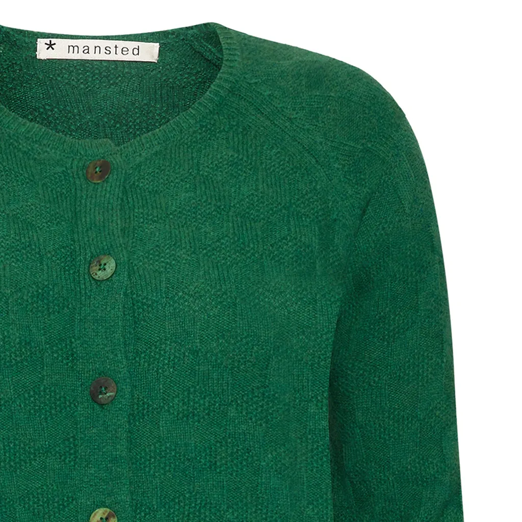 Koda Raglan Cardigan - Green