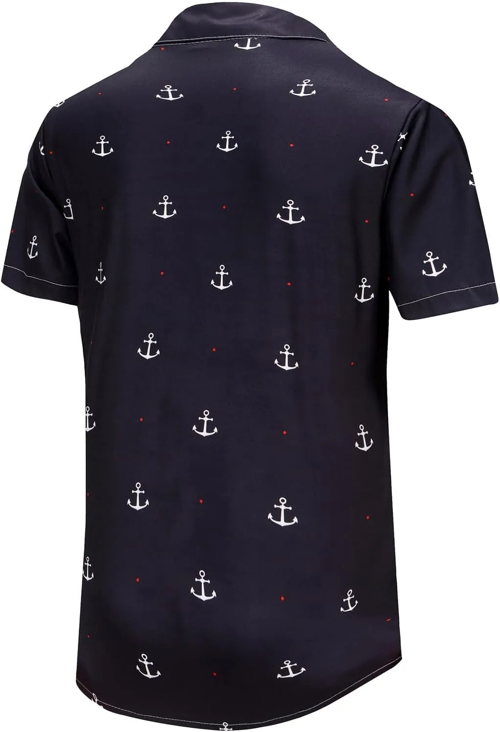 KYKU Funky Hawaiian Shirt for Men Palm Beach Shirts Tropical Vacation Clothes