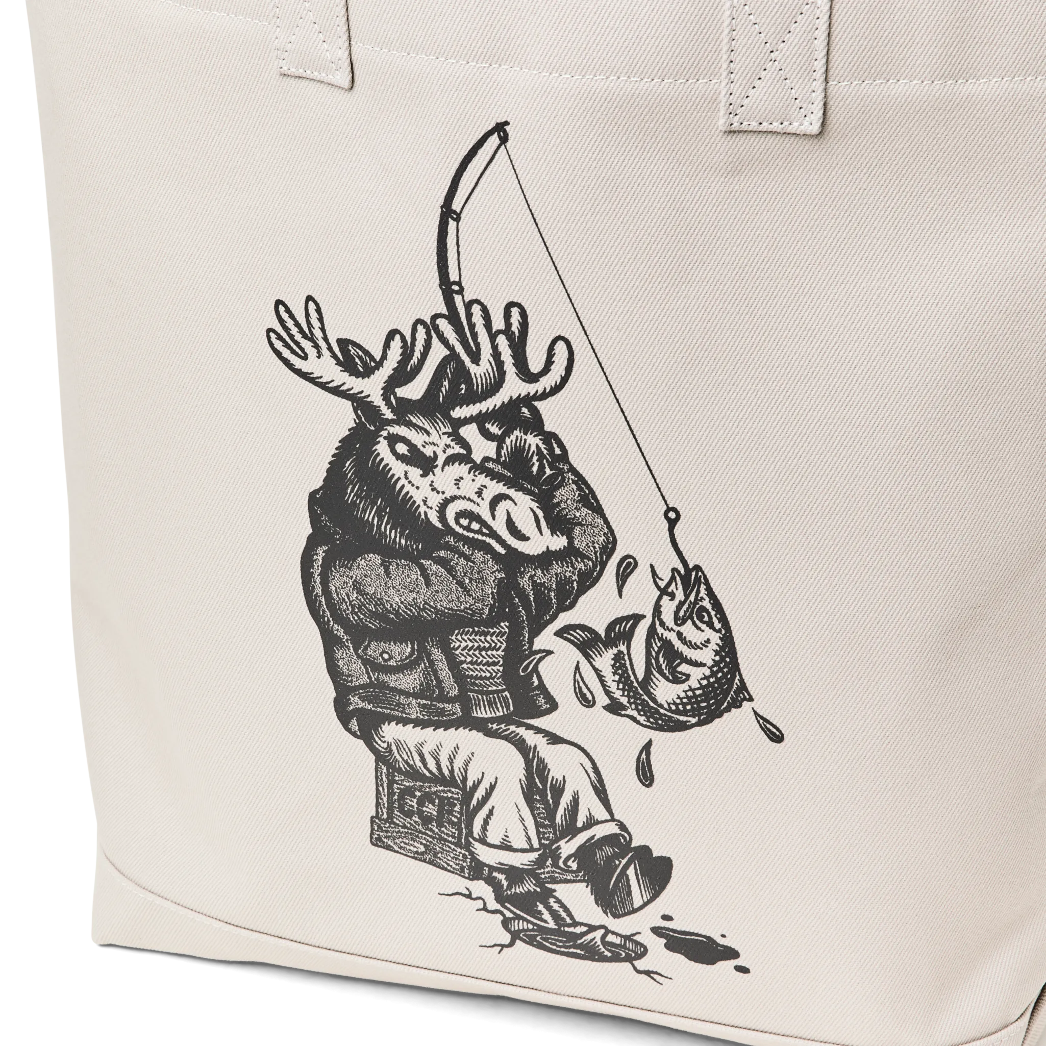 Kyler Martz Graphic Utility Tote - Twine / Moose