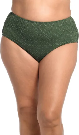 La Blanca Women's High Waist Swimsuit Bottom