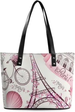 Large Tote Bag Fashion Portable Handbags With Zipper For Women And Men
