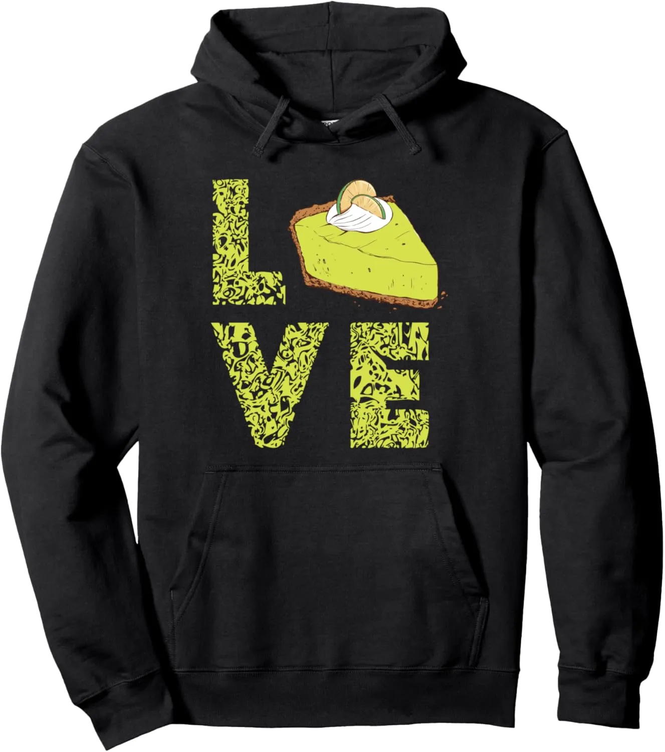 Leopard Lemon Pie Dessert Lemon Key Lime Pie Tart Love Pullover Hoodie