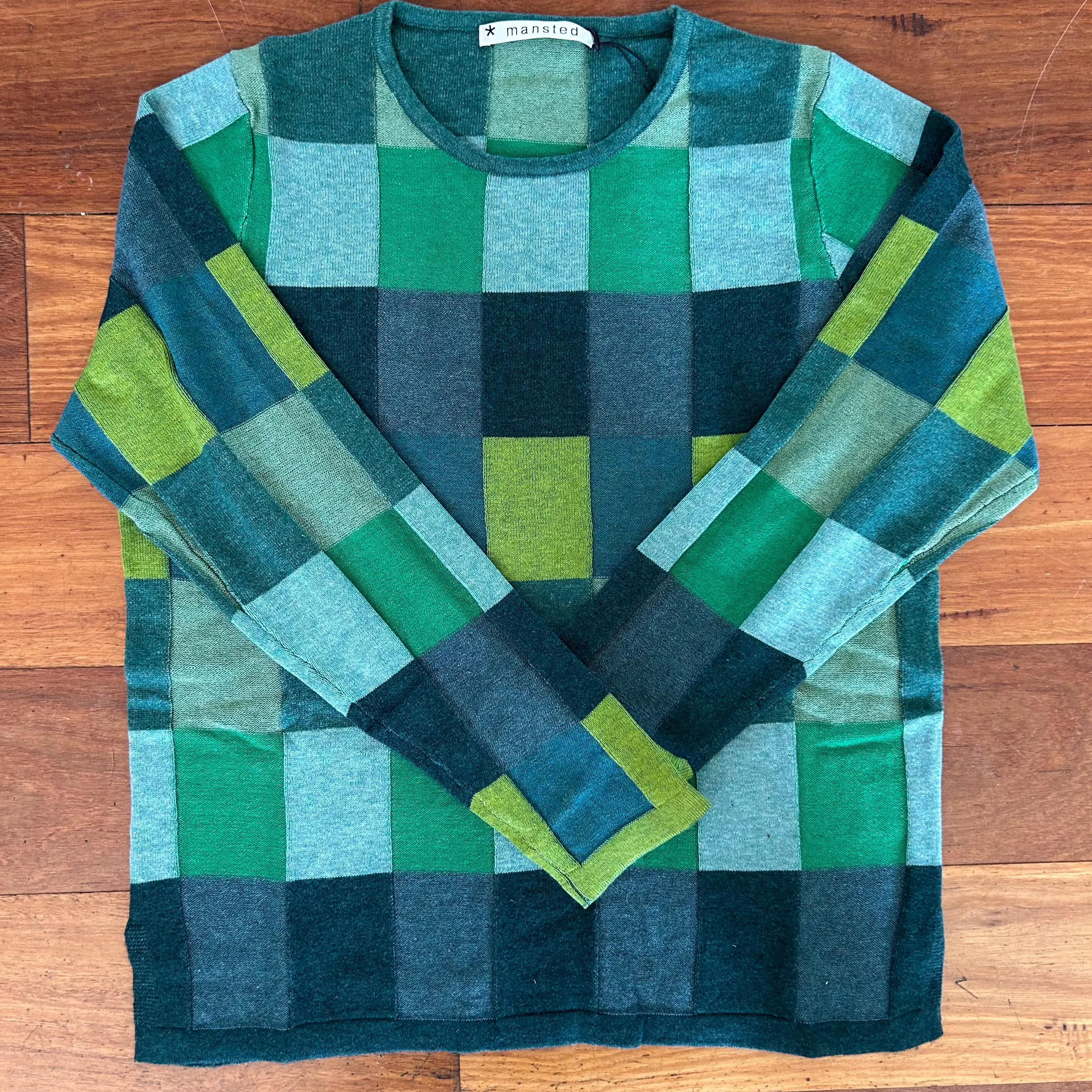 Lillith Check - Dark Green