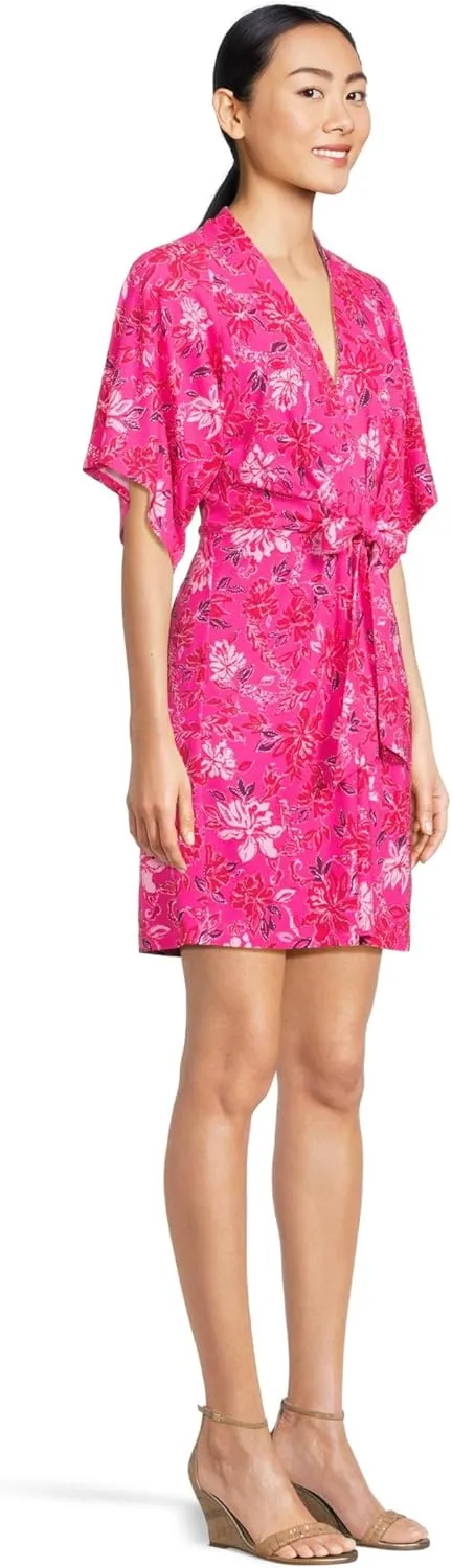 Lilly Pulitzer Women's Wisteria Elbow Sleeve V-Neck