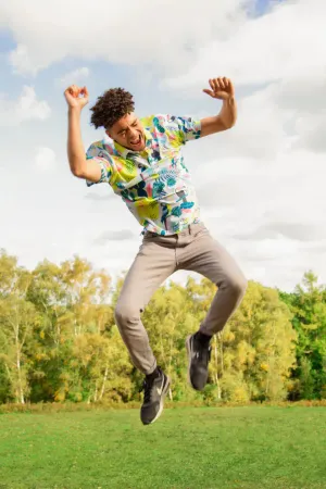 Lush Neon Tropics Polo