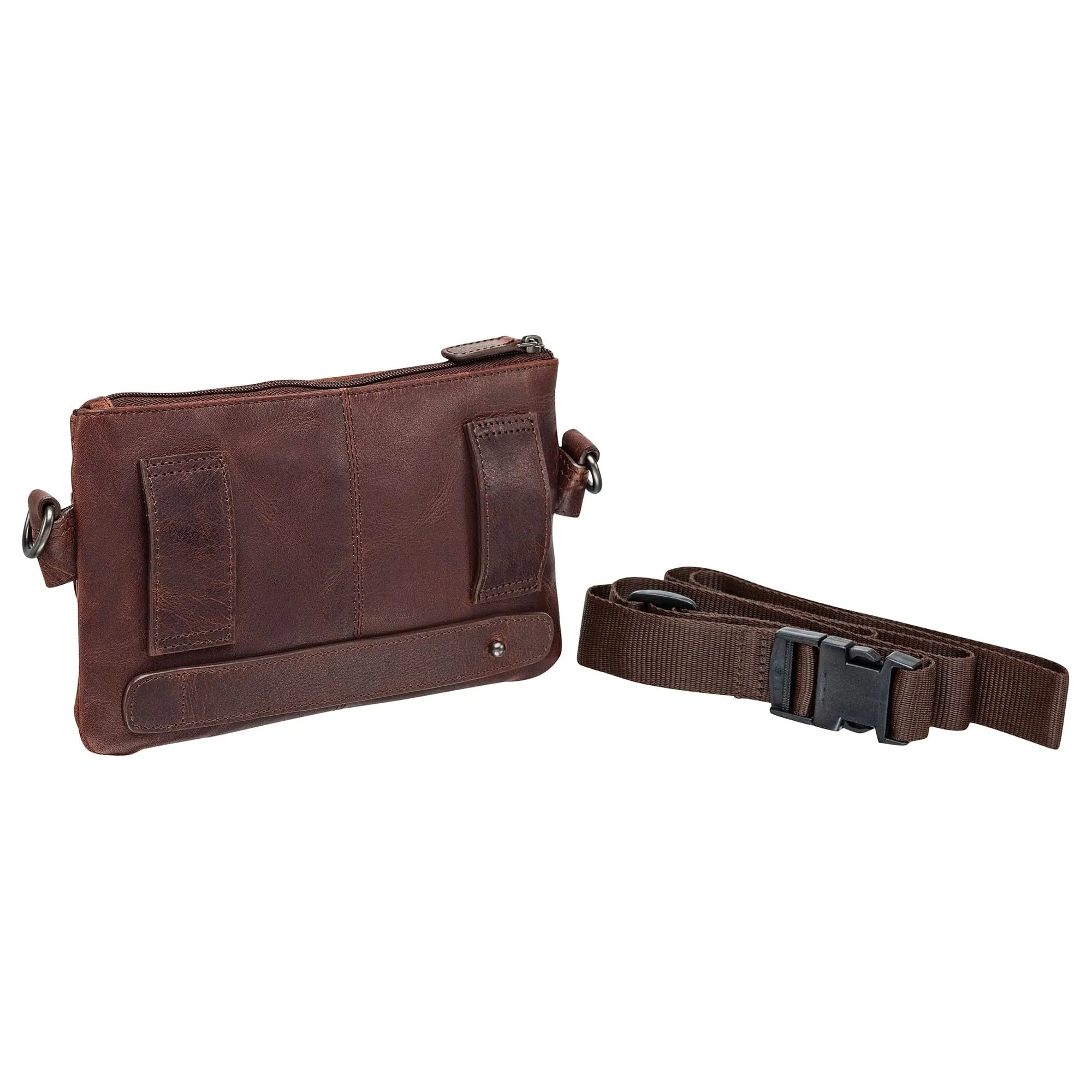 Mancini Buffalo Multi-Function Waist Bag
