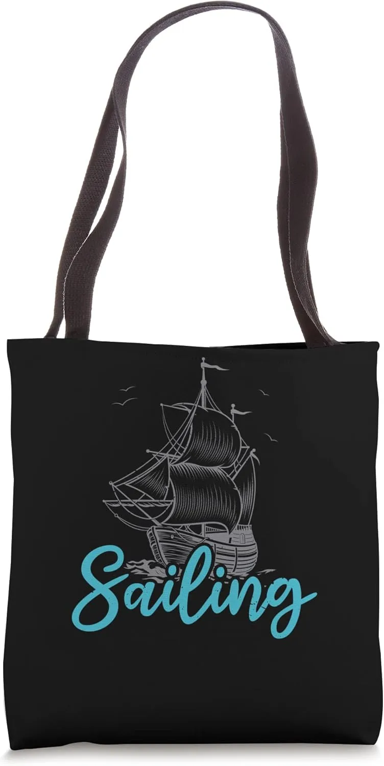 Maritime Seafarer Ship Captain Nautical Sailor Tote Bag