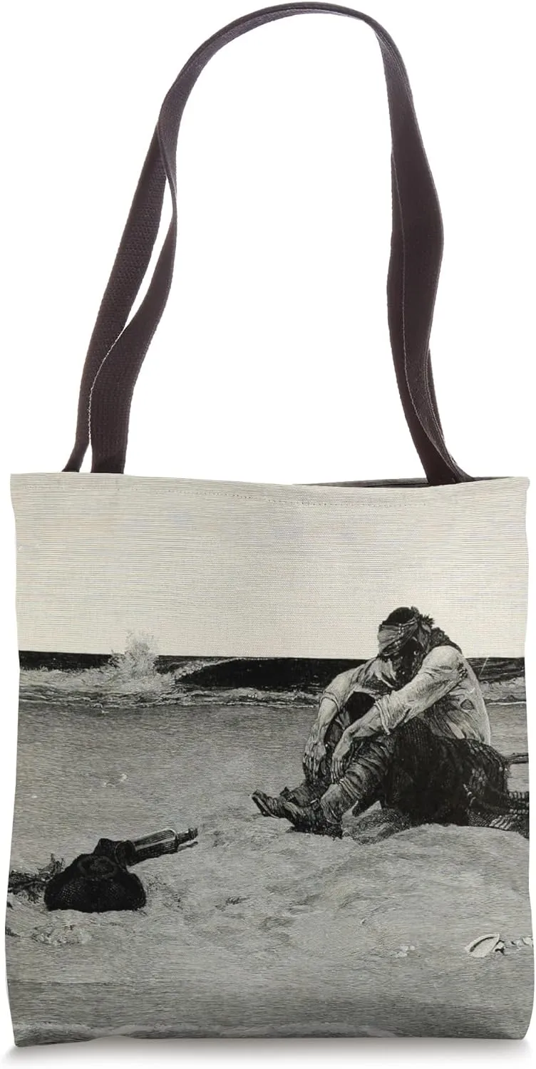 Marooned Pirate Illustration (1921) Tote Bag