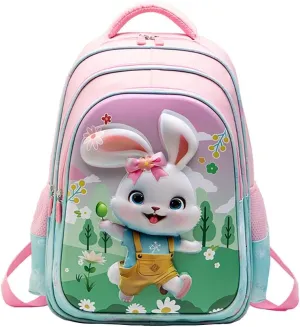 MATMO 3D Cute Print Kids School Backpack Book Bag for Primary School Boys Girls Student (Kids Backpack 7)