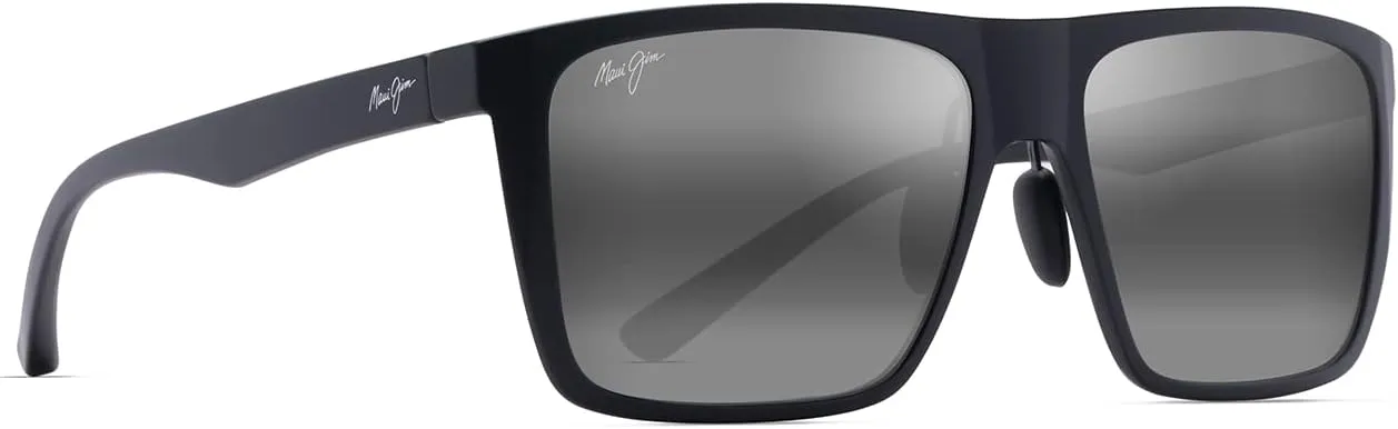 Maui Jim Men's Honokalani Polarized Rectangular Sunglasses