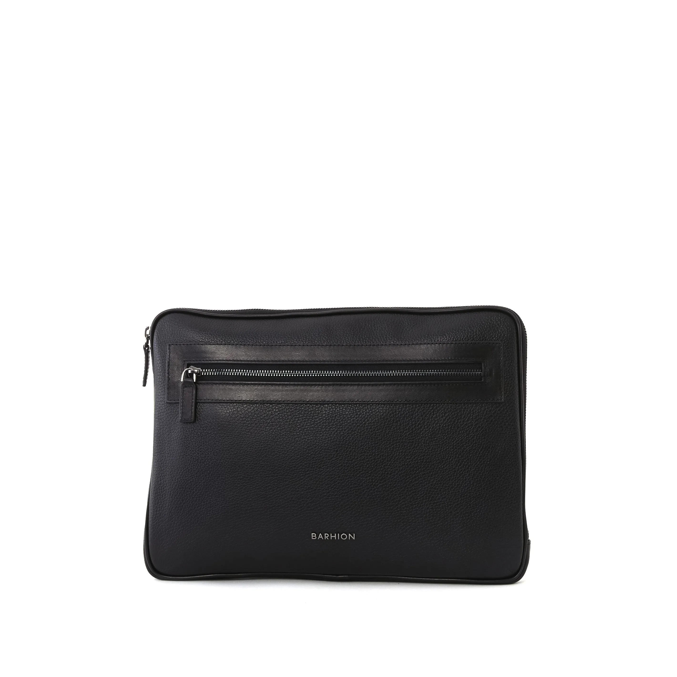 Men's Calf Leather Floater Handmade File Bag U25009