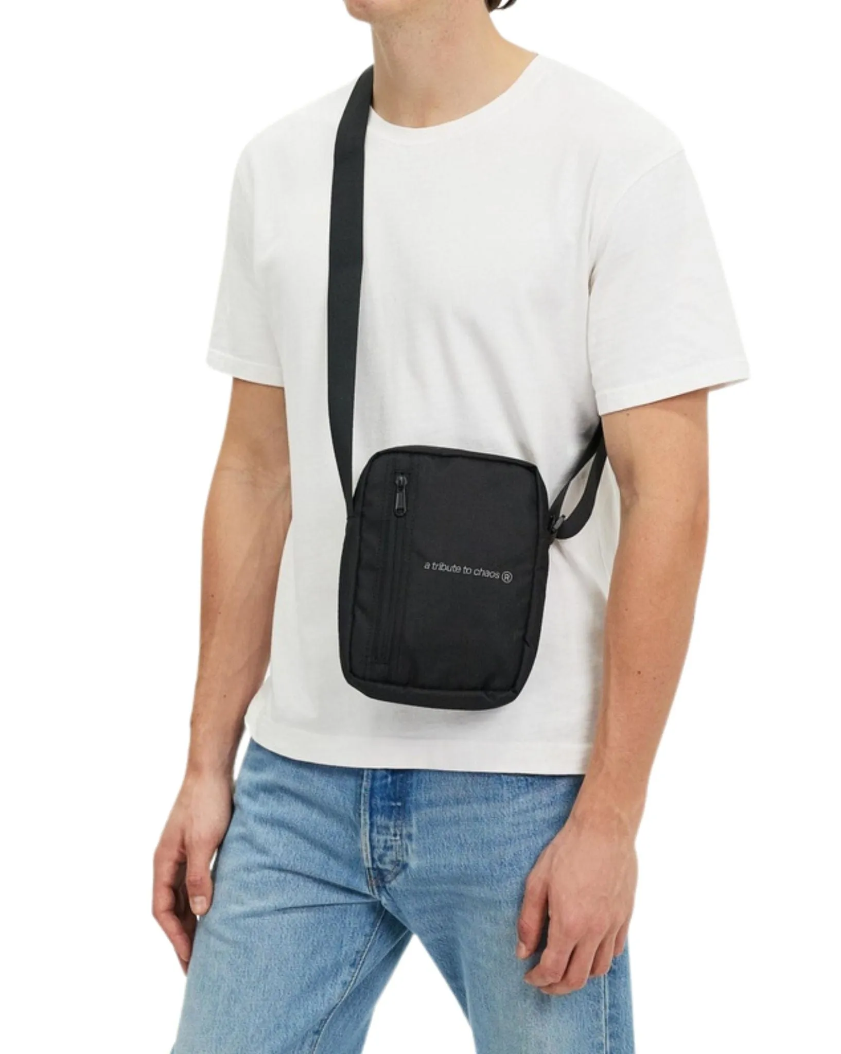 Mens Minimal Thrills Shoulder Pouch Bag