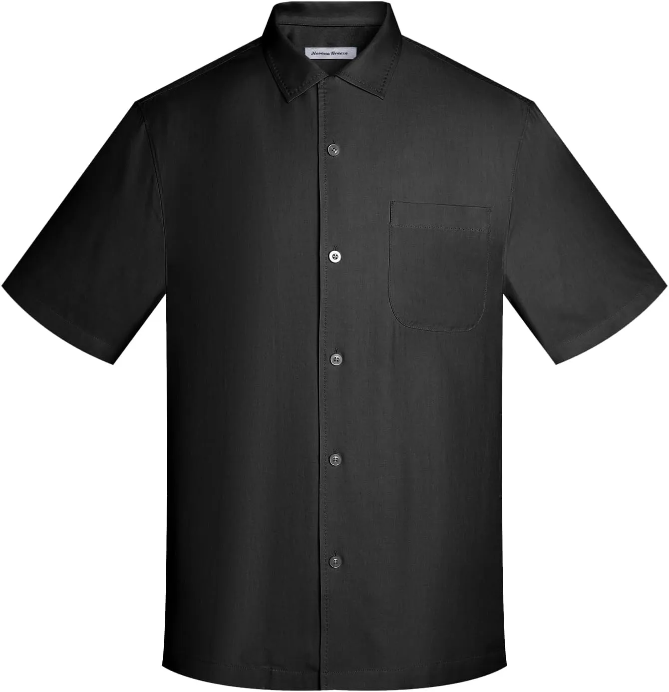 Men's Silk Hawaiian Short Sleeve Button Down Shirt Casual Tropical Holiday Beach Shirts