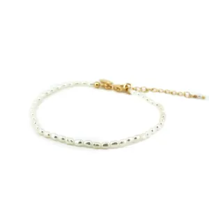 Mermaids Treasure Pearl Bracelet Gold