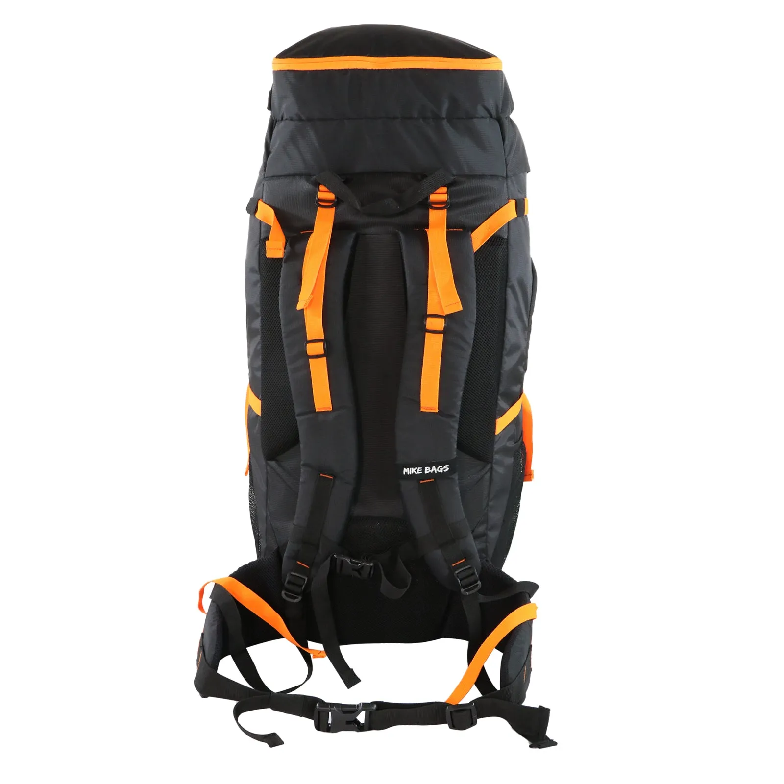 Mike Adventure 60L Trekking Backpack - Black and Orange
