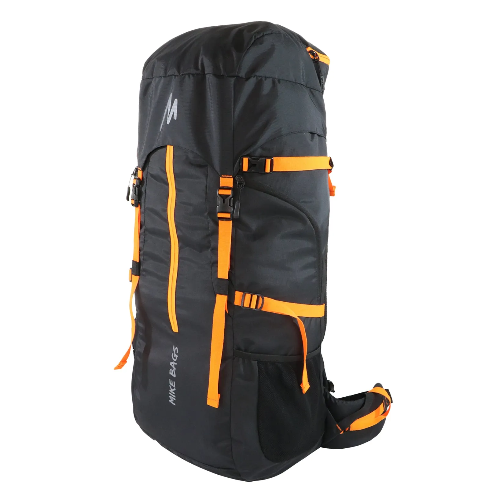 Mike Adventure 60L Trekking Backpack - Black and Orange