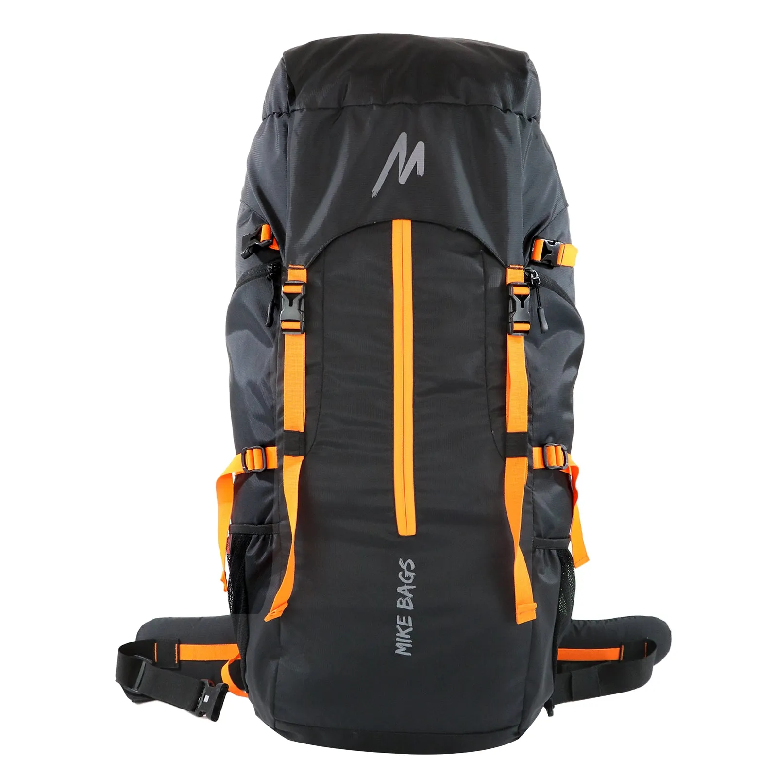 Mike Adventure 60L Trekking Backpack - Black and Orange