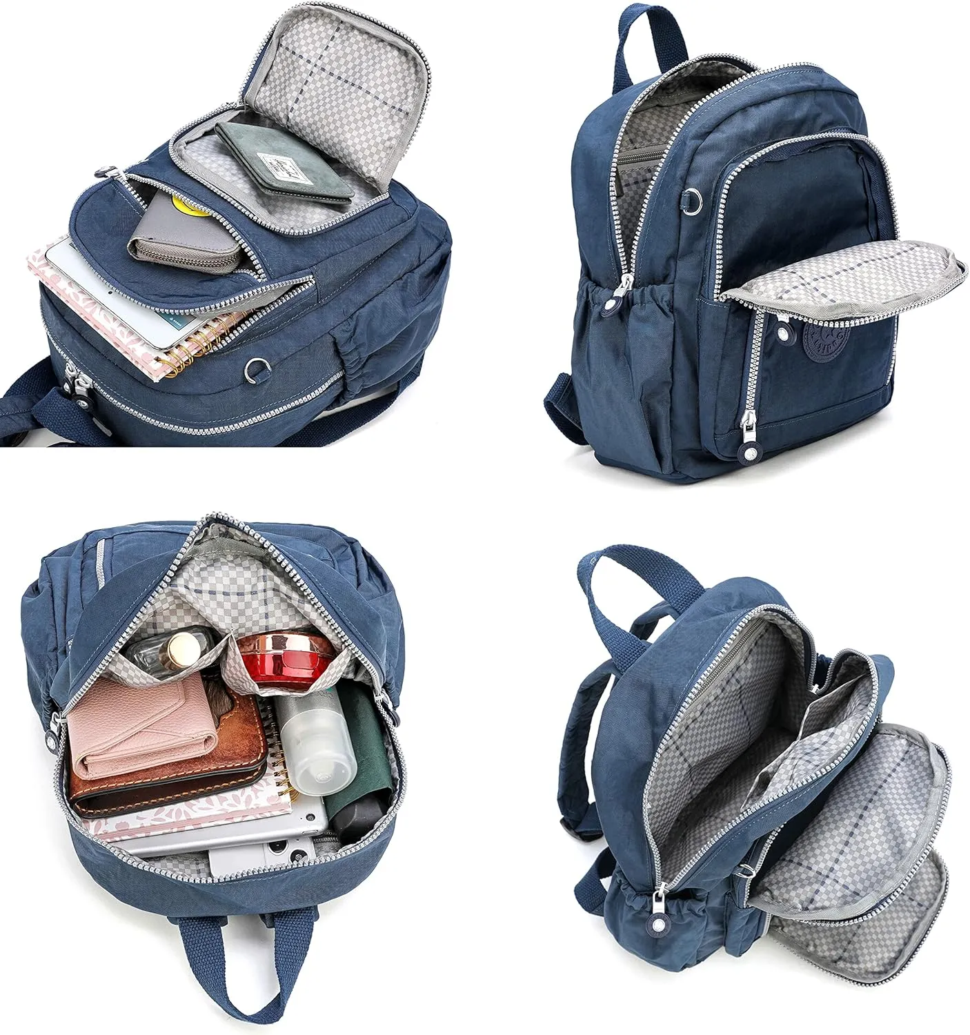 Mini Hiking Waterproof Laptop Backpack Purse for Women and Men,Travel Backpack 8.6L