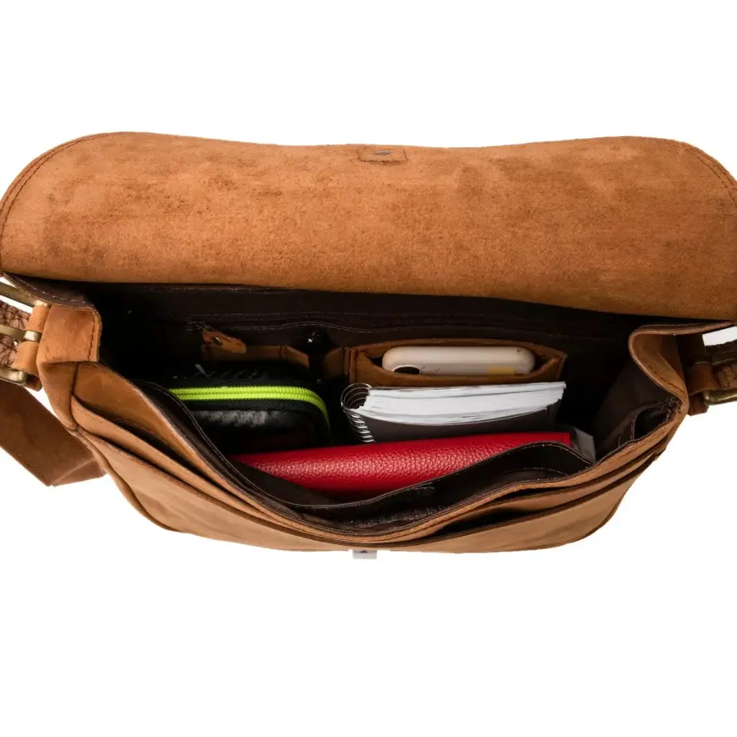 Minimalist Leather Satchel