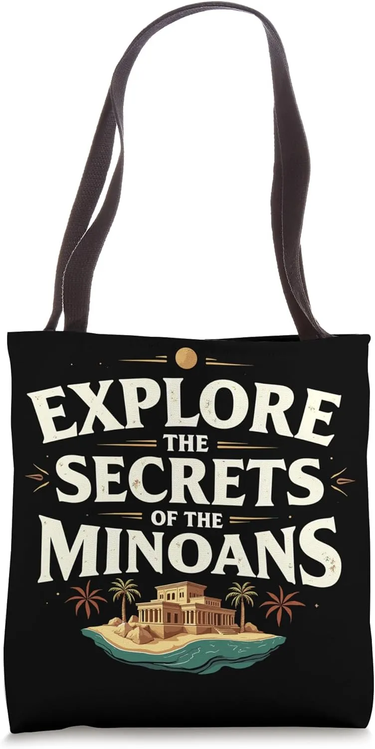 Minotaur Minoans Ancient Crete Civilization Knossos Palace Tote Bag
