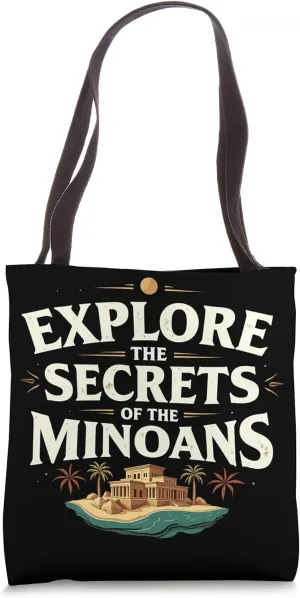 Minotaur Minoans Ancient Crete Civilization Knossos Palace Tote Bag