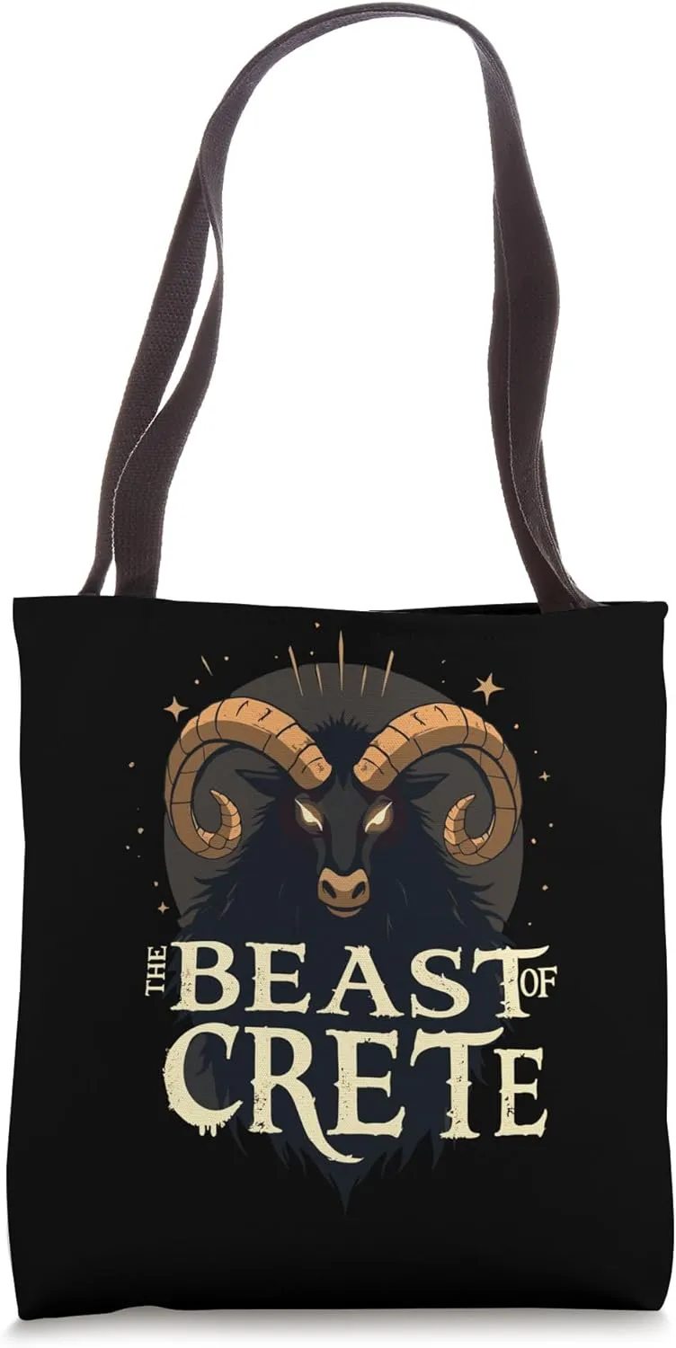 Minotaur Minoans Ancient Crete Civilization Knossos Palace Tote Bag