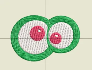Monster Eyes / Machine Embroidery Design 3 designs