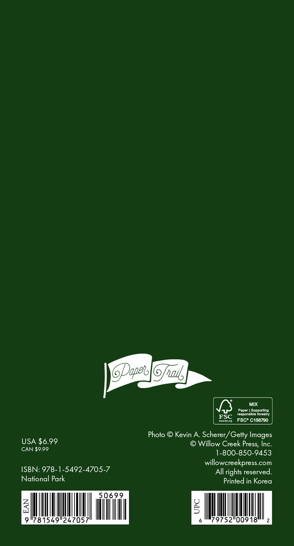 National Park 2025 2-Year Monthly Pocket Planner