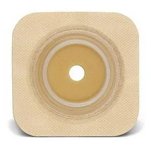 Natura® Durahesive® Skin Barrier, 4" x 4" (10cm x 10cm) , Cut-to-Fit Stoma Opening 1/2" - 3/4" (13mm - 19mm), Flange 1-1/4" (32mm) - Box of 10