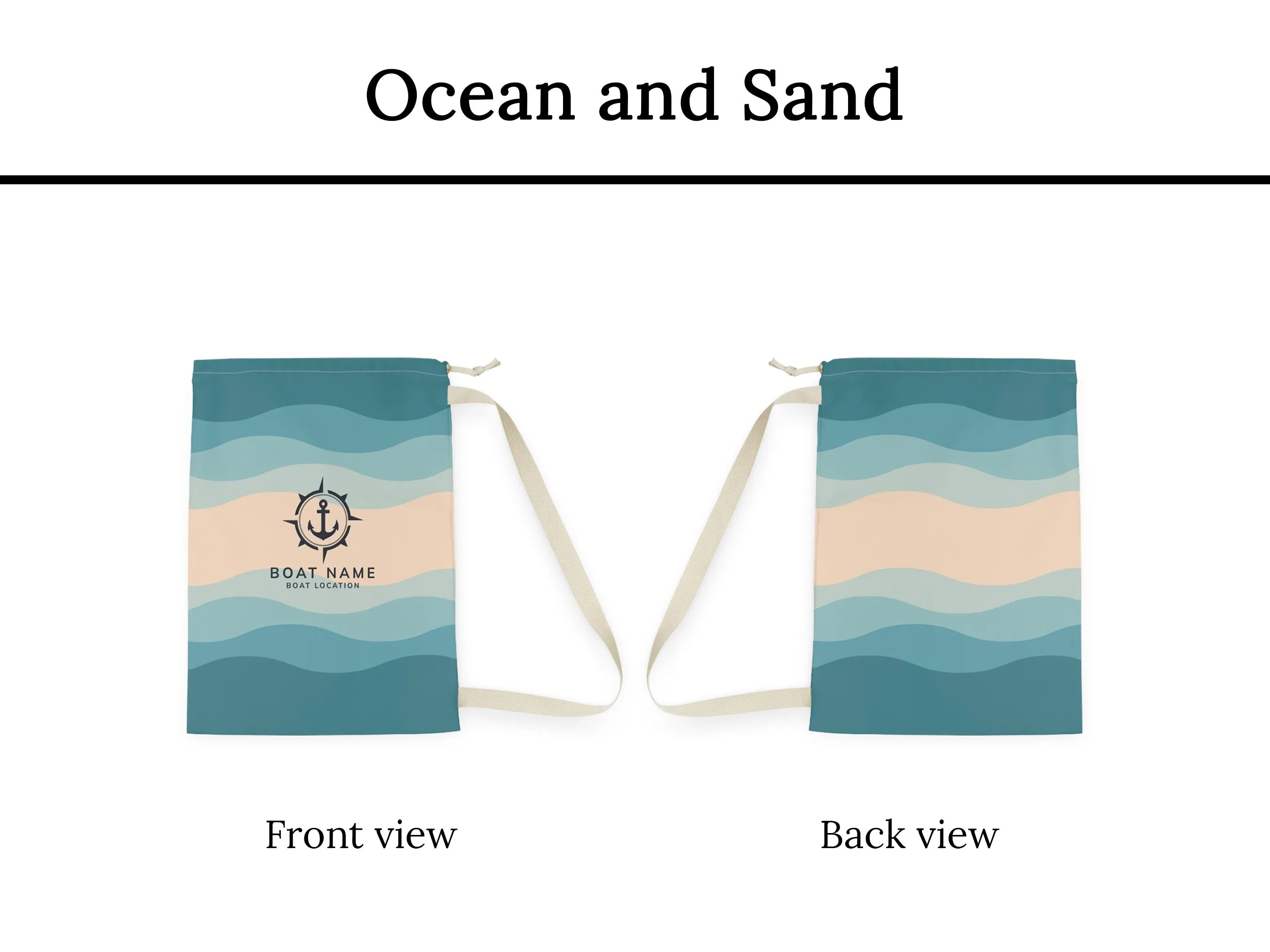 Nautical Laundry Bag | Upwind Design