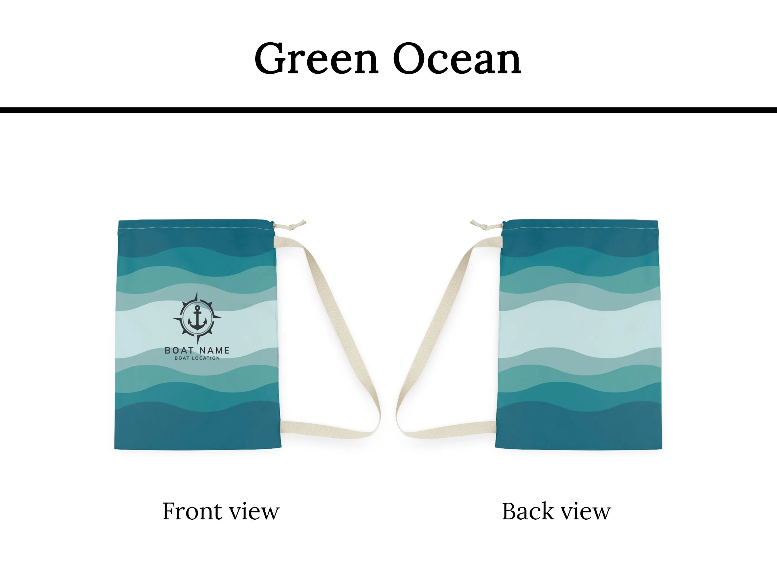 Nautical Laundry Bag | Upwind Design
