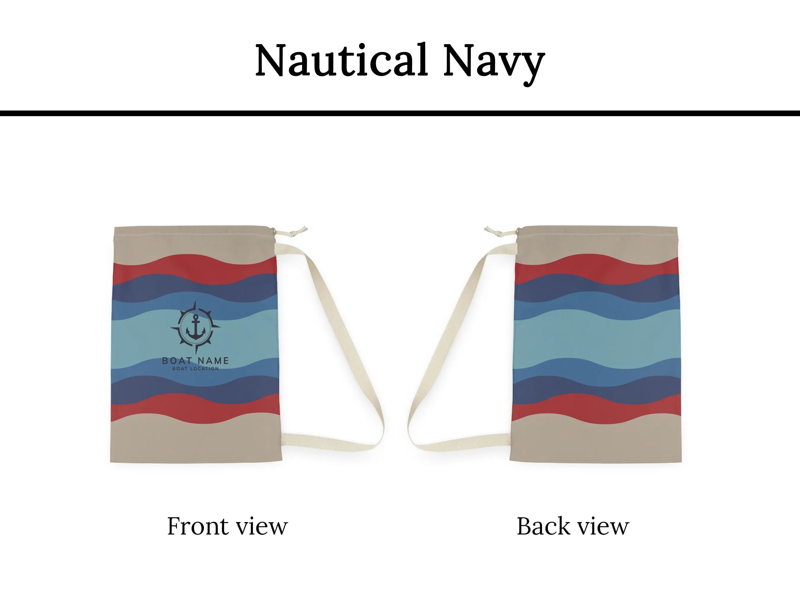Nautical Laundry Bag | Upwind Design
