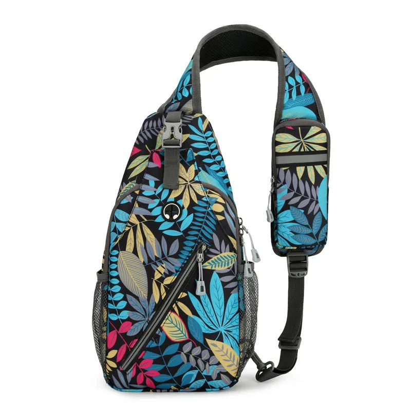 New Multifunctional Men's Shoulder Crossbody Bag, Female Hard-wearing Canvas Messenger Pouches