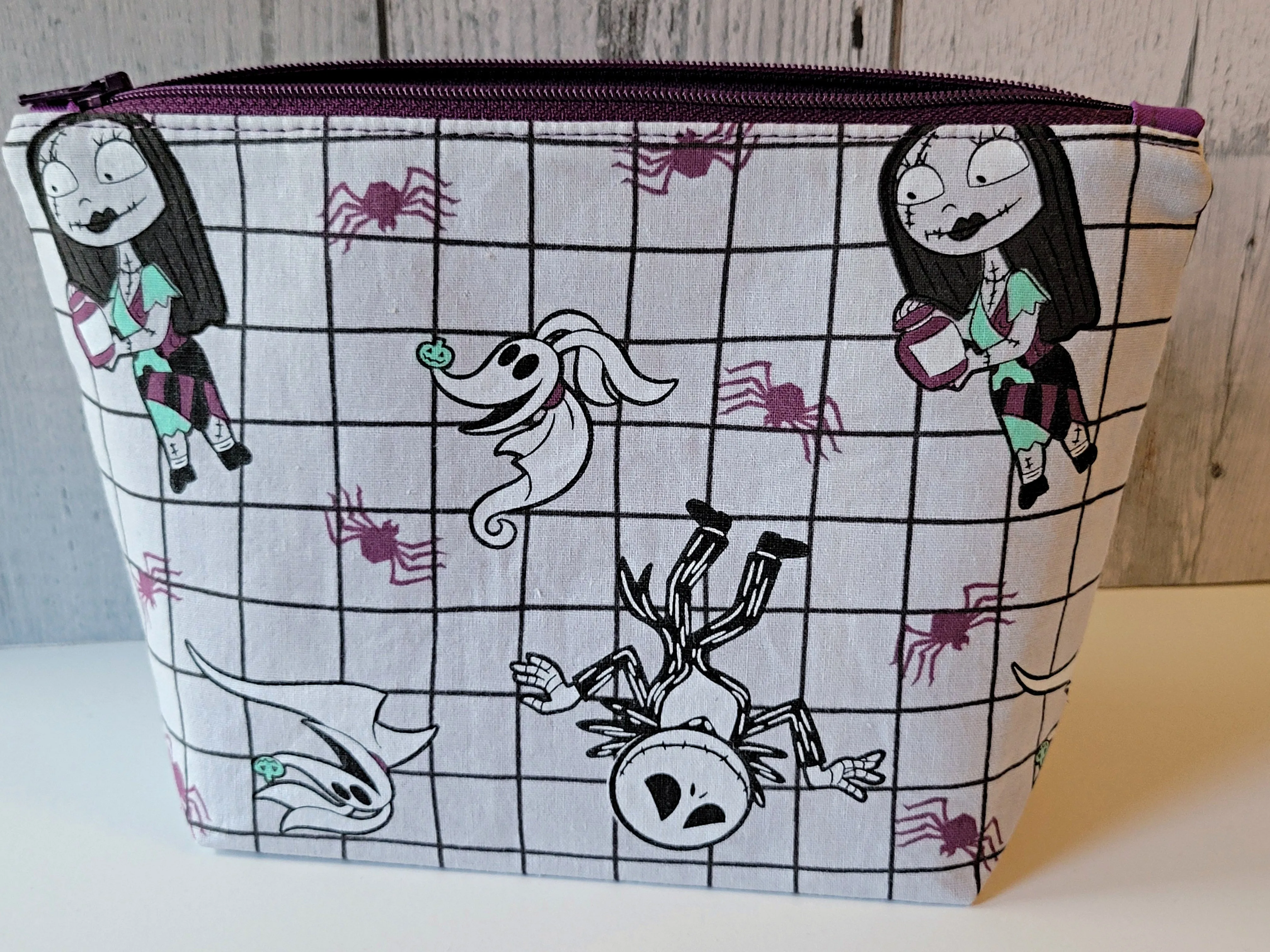Nightmare Before Christmas Zipper Pouches