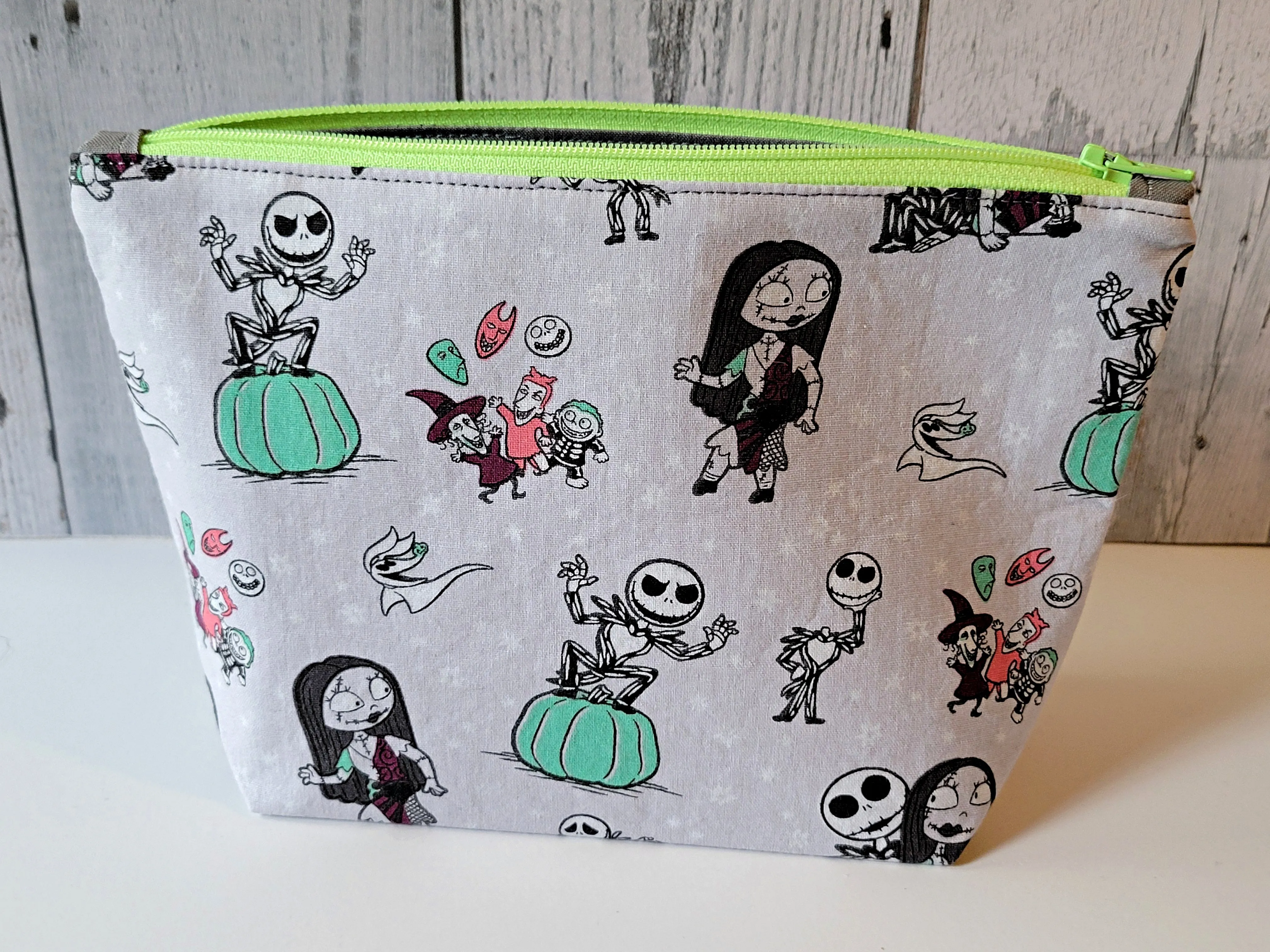 Nightmare Before Christmas Zipper Pouches