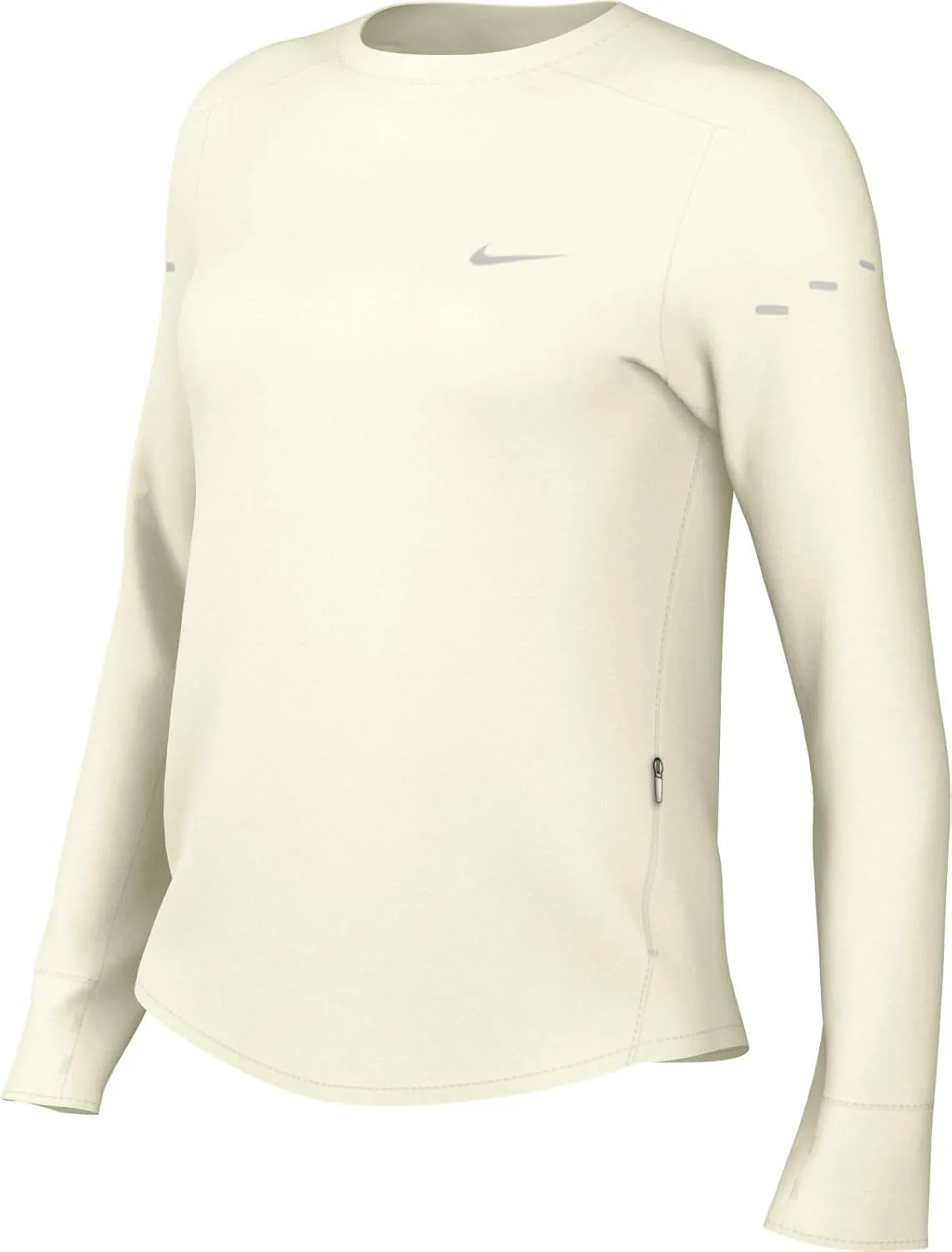 Nike Women's Swift Dri-fit Ultraviolet Long-Sleeve Crew-Neck Running Top