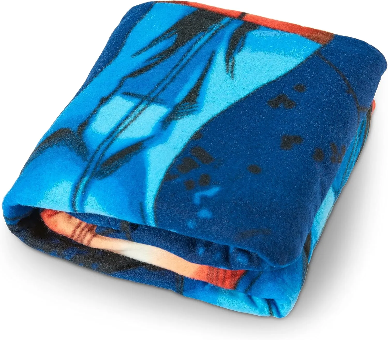 Northwest Comfy Throw Blanket with Sleeves, Adult (48 x 71 in), Captain America