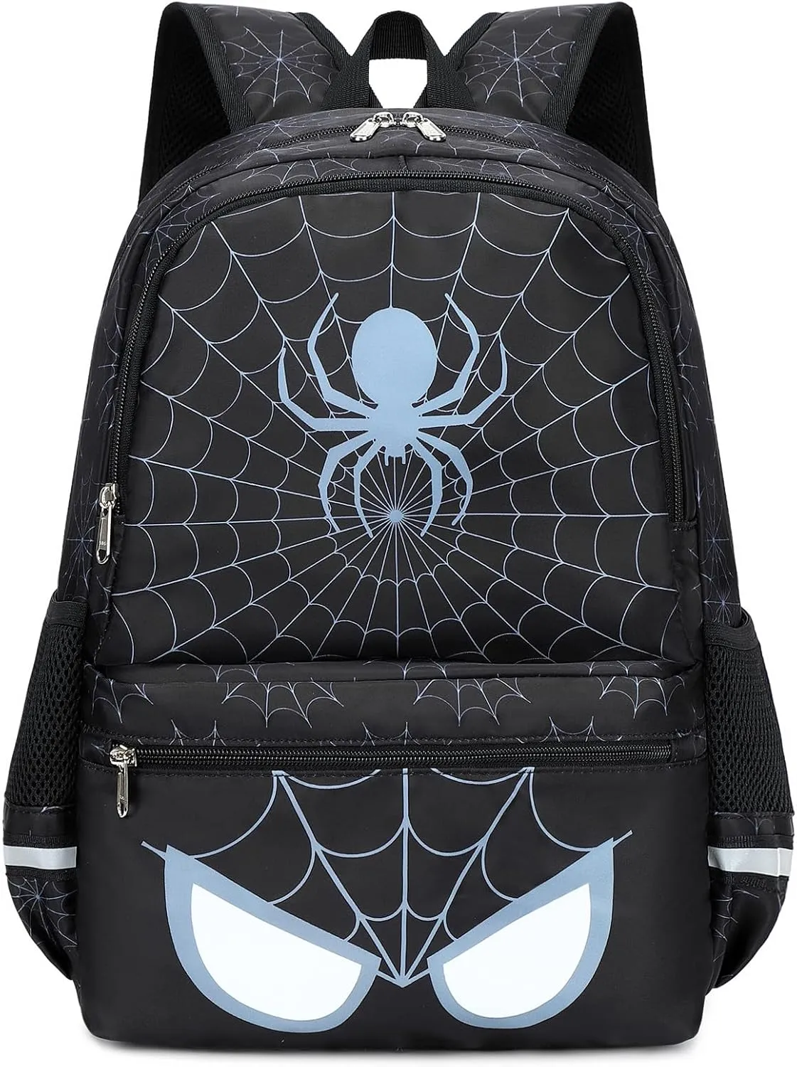 Octsky Boys School Backpack Elementary Middle Kids Bookbag Daypack Travel Back Pack 17 Inches,Spider Black