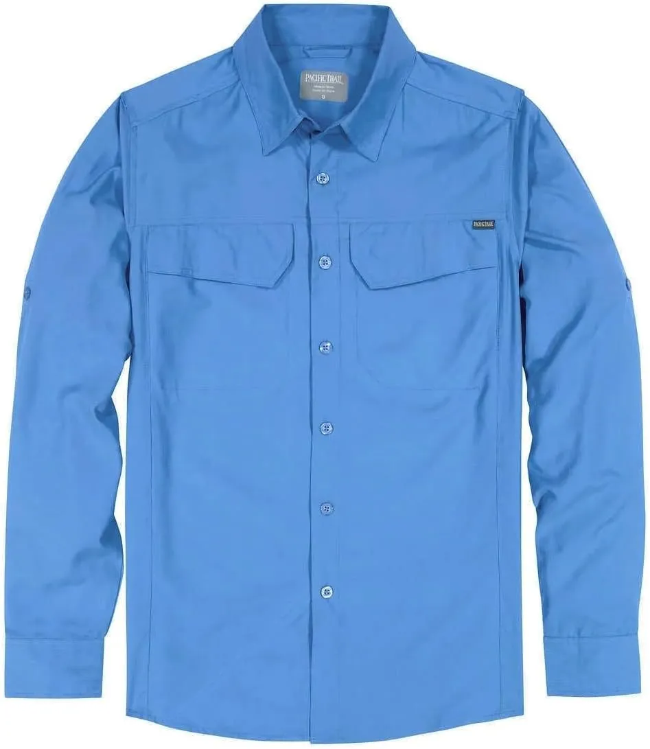 Pacific Trail Men's Performance Vented Button-Down Shirt