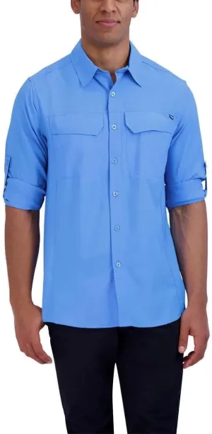 Pacific Trail Men's Performance Vented Button-Down Shirt