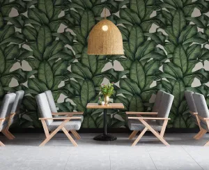 Palms wall mural WIV-831 - Bring Tropical Elegance to Your Space