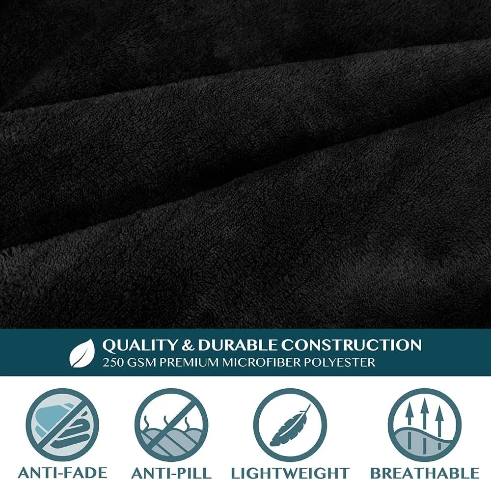 PAVILIA Blanket with Sleeves for Adult Women Men, Soft Warm Wearable Blanket Fleece Wrap Throw, Robe Blanket Gift