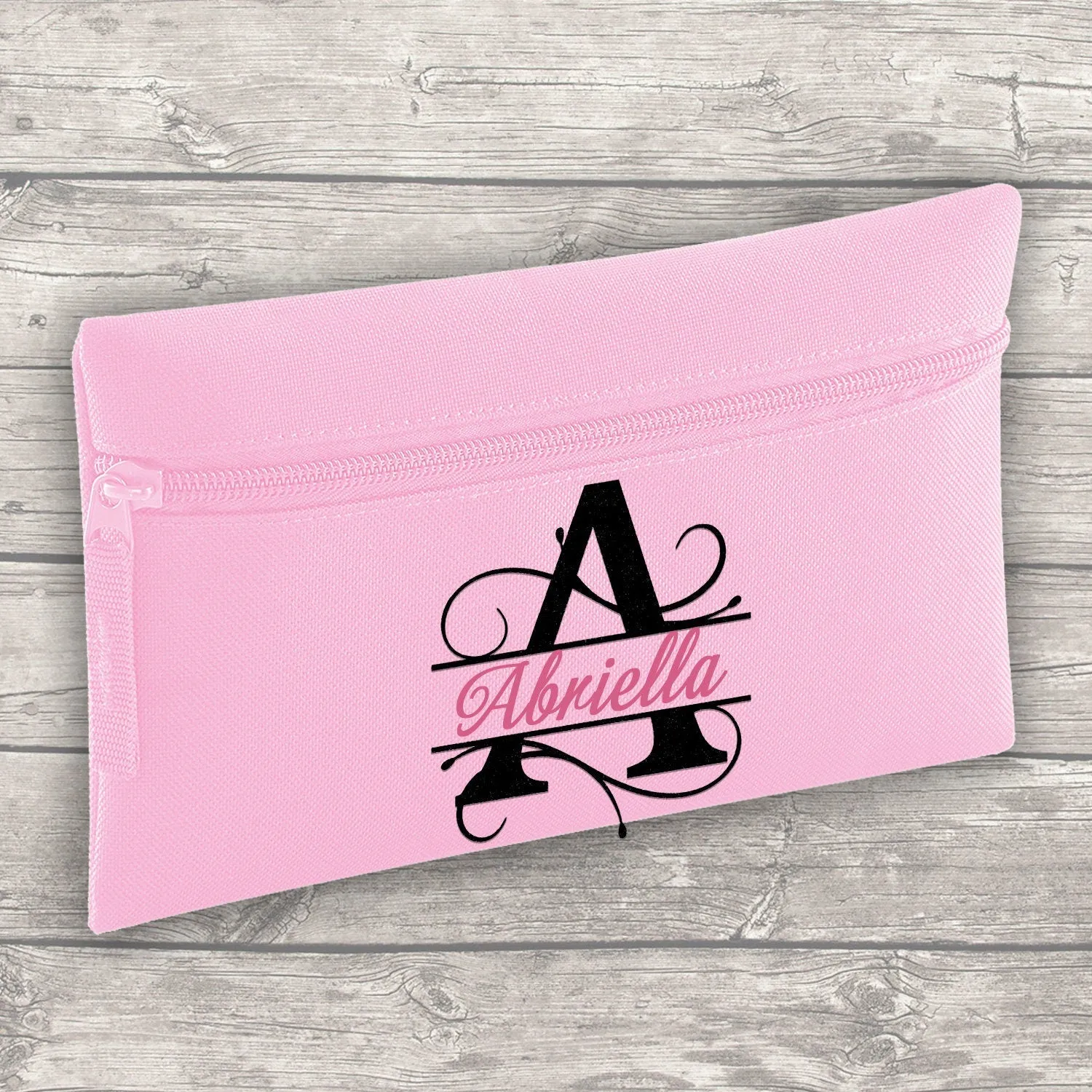 Personalised Backpack Kids 18 12 or 9 Litre Boys Girls Initial Name Lunch Bag Water Bottle Pencil Case School PE Bag Back To School Pink