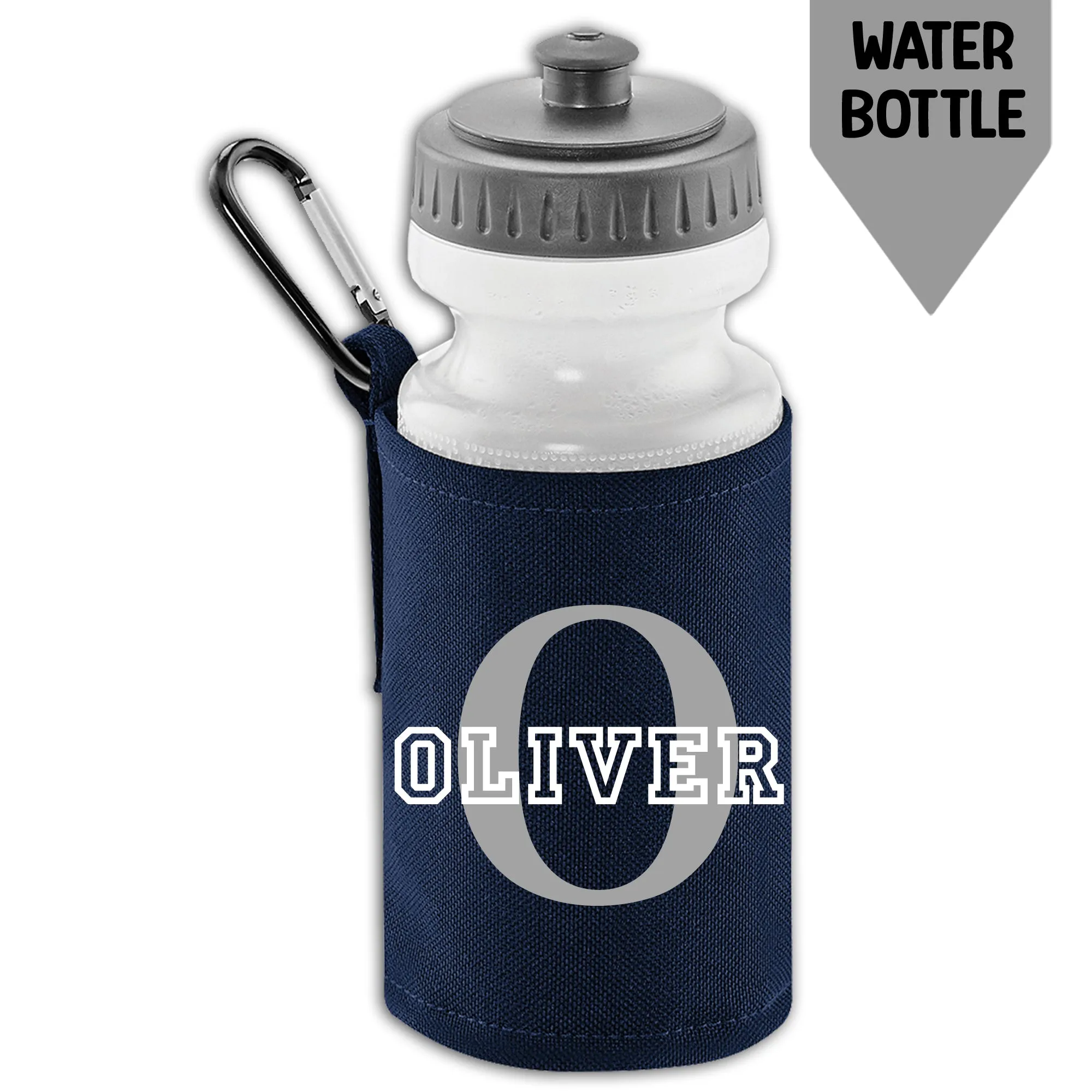 Personalised Backpack Kids 18 12 or 9 Litre Initial and Name Lunch Bag Water Bottle Pencil Case School PE Bag Back To School Navy