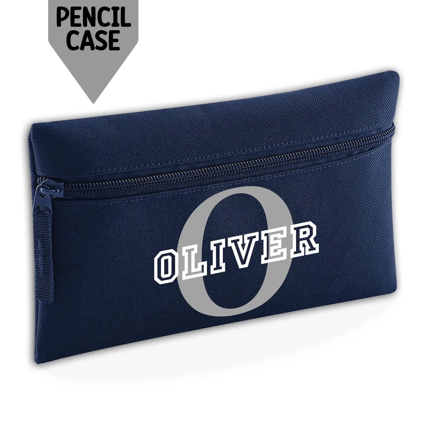 Personalised Backpack Kids 18 12 or 9 Litre Initial and Name Lunch Bag Water Bottle Pencil Case School PE Bag Back To School Navy